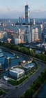 Batumi port and coastline